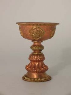 Copper/Brass Butter Lamp