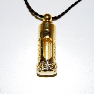 Vertical Mani Gau Brass Gold Colored (A)