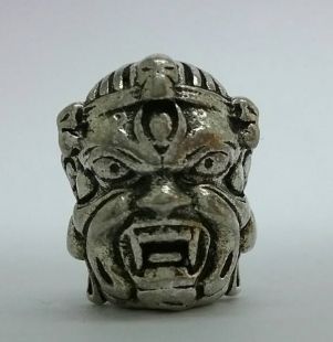 Monkey king head (tibet silver)