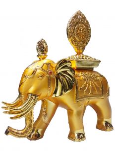Precious Elephant gold plated