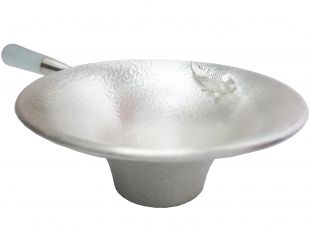 Silver tea stainer