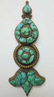 Turquoise Hanging ornament