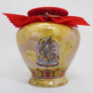 Ling Gesar Blessed Treasure Vase (L)