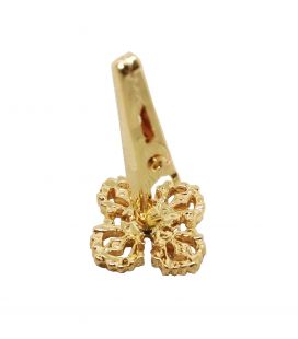 Double Dorje gold plated incense clip(S)