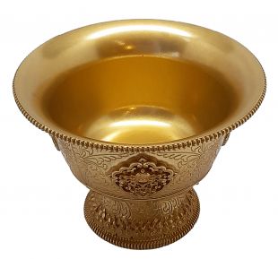 Brass offering bowl with stand 8AS(A piece)