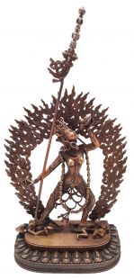 Vajra Yogini copper statue 27cmH