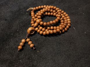 9mm Liudao wood 108 Buddhist beads