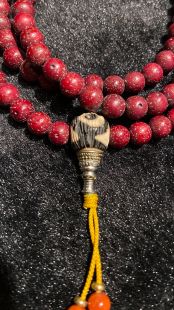  Red Star Moon Bodhi, seeds, Buddhist beads,