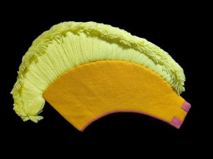 Lama hat yellow sect