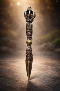 Nine-Pronged Dorje-Top Wrathful Phurba