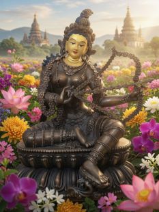 Kurukulle statue 15cm H