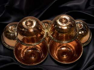 Copper Ting 10.5cm diameter